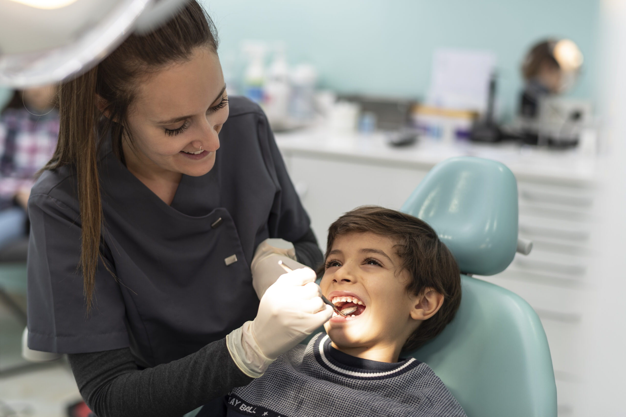 sellado dental en niños